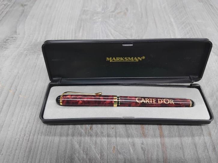 Luxe Marksman "Carte d'Or" Vulpen – Nieuw in Geschenkdoos, Verzamelen, Pennenverzamelingen, Nieuw, Vulpen, Overige merken, Ophalen of Verzenden