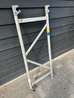 Meerdere Layher ALU rolsteiger 128cm dubbele leuning, Ophalen, Zo goed als nieuw, Rolsteiger of Kamersteiger, 5 meter of hoger