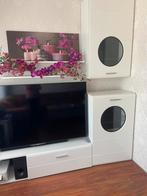 Smart TV Philips 65 inch met TV meubel a hoge gelans, Witgoed en Apparatuur, Magnetrons, Vrijstaand, Ophalen of Verzenden, Zo goed als nieuw