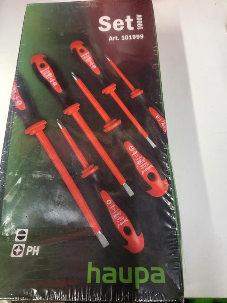 Haupa Schroevendraaierset 101999 - Nieuw in doos!, Doe-het-zelf en Verbouw, Gereedschap | Handgereedschap, Nieuw, Ophalen of Verzenden