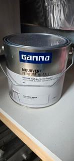 Gamma Muurverf Arctisch Grijs 2,5L Nieuw, Nieuw, Ophalen of Verzenden, Verf, Grijs