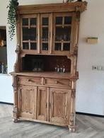 Oude Grenen Kast met Veel Opbergruimte, Ophalen, Gebruikt, Met deur(en), 200 cm of meer