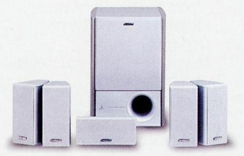 JVC Home Cinema Sub woofer en 5 satelliet luidsprekers NIEUW, Audio, Tv en Foto, Luidsprekers, Nieuw, Complete surroundset, 60 tot 120 watt