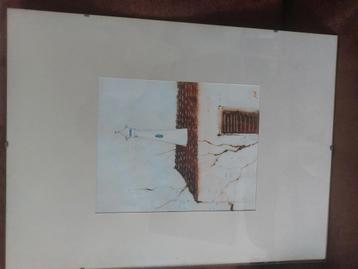 Aquarel Helmut Wollny beschikbaar voor biedingen