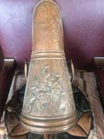 Koperen Kolenkit. Rood & Geel koper, met hengsel & handvat., Antiek en Kunst, Antiek | Koper en Brons, Ophalen, Koper