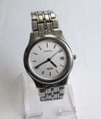 Prisma Blueline heren quartz horloge met kalender., Ophalen of Verzenden, Gebruikt, Staal, Overige merken