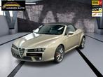 Alfa Romeo Spider 2.2 JTS Exclusive NL Auto, Leder, Camera,, Auto's, Alfa Romeo, Gebruikt, Zwart, 4 cilinders, Cabriolet