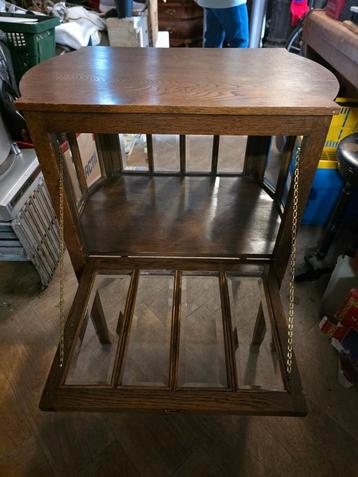 Vintage Houten Theekast beschikbaar voor biedingen