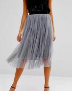 New Look Tulle Midi Skirt 36, New Look, Ophalen of Verzenden, Zo goed als nieuw, Knielengte