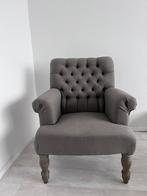 Richmond grijze fauteuil, Huis en Inrichting, Fauteuils, Ophalen of Verzenden, Zo goed als nieuw