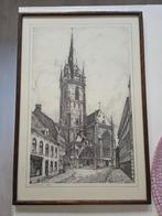 Sint Martinus kerk Venlo in een exclusieve lijst., Antiek en Kunst, Ophalen