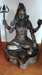 Bronzen Shiva Idol Trishul, Mahadev, Trident, Shankara,, Ophalen of Verzenden, Gebruikt