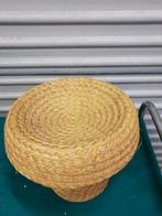 retro prullenbak / naaimand van touw, Verzamelen, Retro, Ophalen of Verzenden