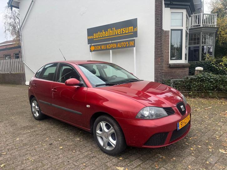 Seat Ibiza 1.4-16V Trendstyle 5 DEURS AIRCO, Auto's, Seat, Bedrijf, Te koop, Ibiza, Airbags, Airconditioning, Centrale vergrendeling