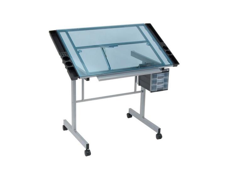 Studio Designs Tekentafel op Wielen - ZGAN!, Doe-het-zelf en Verbouw, Tekentafels, Zo goed als nieuw, Minder dan 130 cm, Ophalen