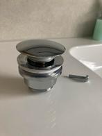 Raminex wastafelplug. Chroom. Up and down. Nieuw, Doe-het-zelf en Verbouw, Sanitair, Ophalen of Verzenden, Zo goed als nieuw, Chroom