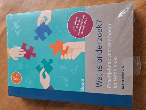 Nel Verhoeven - Wat is onderzoek? NIEUW IN VERPAKKING, Boeken, Wetenschap, Zo goed als nieuw, Ophalen of Verzenden