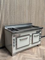 luxe E-Caumartin Fornuis 150cm + Gas + Hete Lucht, Warmhoudplaat, 60 cm of meer, Ophalen of Verzenden, Gas