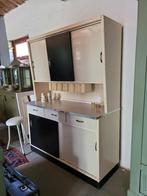 Vintage oude jaren 50/60 keukenkast buffetkast Bruynzeel?, Ophalen