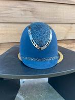 Nieuwe blauwe glitter cap maat 60-62, Dieren en Toebehoren, Paardrijkleding, Nieuw, Overige soorten, Dames, Ophalen of Verzenden