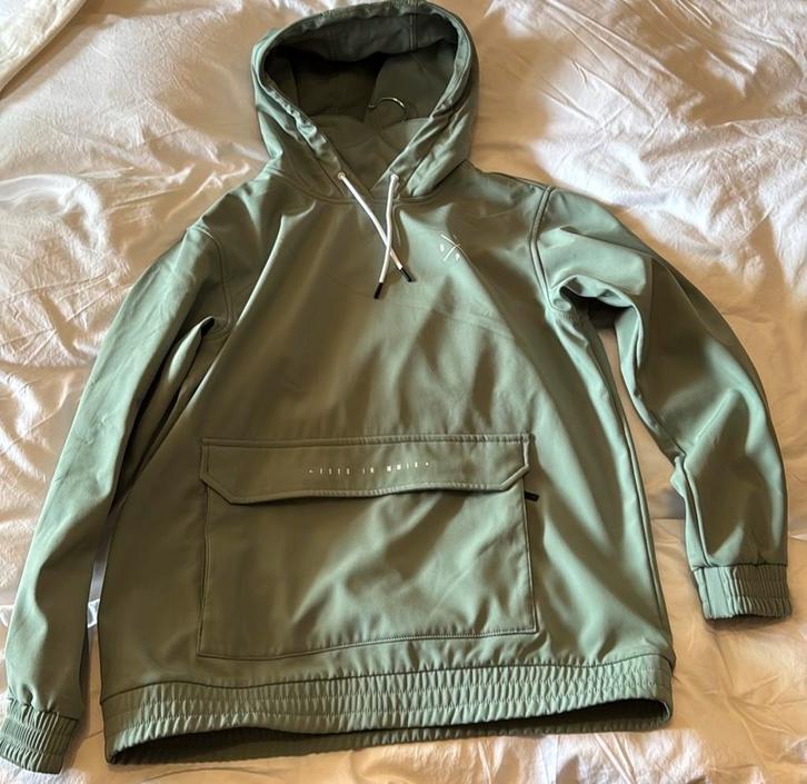 Dope Winterstopper Jas - Winddicht & Fleece, Kleding | Dames, Truien en Vesten, Zo goed als nieuw, Maat 38/40 (M), Groen, Ophalen of Verzenden