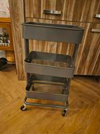 IKEA RÅSKOG Keuken Trolley - Grijs, Ophalen, Zo goed als nieuw, Metaal, Overige typen