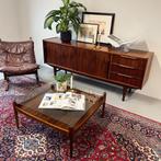 - Vintage salontafel, coffeetable, rosewood -, Gebruikt, 50 tot 100 cm, ., Ophalen of Verzenden