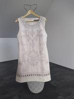 Elegante Steps A-lijn off-white mouwloze jurk (maat: 40), Maat 38/40 (M), Wit, Nieuw, Ophalen of Verzenden