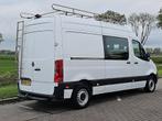 MERCEDES-BENZ SPRINTER 211 l2h2 dubbel cabine!, Auto's, Bestelauto's, Automaat, Gebruikt, Euro 6, Wit