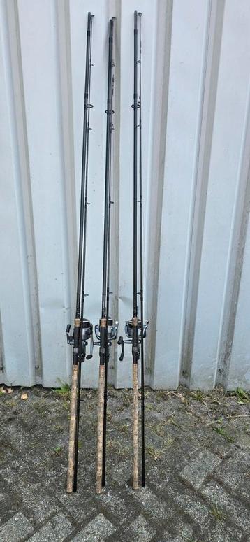 Fox euro warriors 12ft 2.75 lb met Shimano baitrunner  beschikbaar voor biedingen