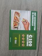 hello fresh kortingsbon, Ophalen, Winkel, Super of Benzinepomp, Zegels, Bonnen of Punten