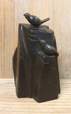 VOGELS OP ROTS / mini urn / brons / asurn, Huis en tuin decoratie Marie, Nieuw, Info@huisentuindecoratiemarie.nl, Peize