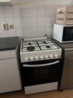 Combi gasfornuis en oven Zanussi wit, Witgoed en Apparatuur, Fornuizen, Ophalen, Gebruikt, 60 cm of meer, 4 kookzones