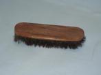 Echte oude houten schoenpoetsborstel met varkenshaar, Ophalen of Verzenden