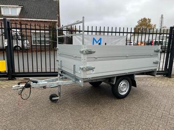 Anssems PLTB 1000 plateauwagen/aanhanger/enkelasser 231x132C