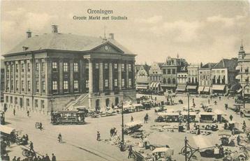(300-138-043) Groningen Groote Markt met Stadhuis beschikbaar voor biedingen