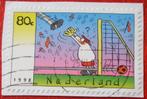 Nederland - 1x Voetbal - 1998, Postzegels en Munten, Postzegels | Nederland, Na 1940, Verzenden, Gestempeld