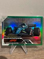 Sebastian Vettel F1 Topps Chrome 2023 Green /99 #187, Hobby en Vrije tijd, Stickers en Plaatjes, Ophalen of Verzenden, Zo goed als nieuw