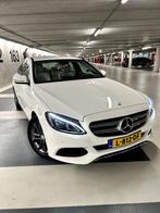 Mercedes-Benz C-Klasse C180 1.6 115KW 7G tronic 2016 Wit, Automaat, 65 €/maand, 1800 kg, Overige bekleding