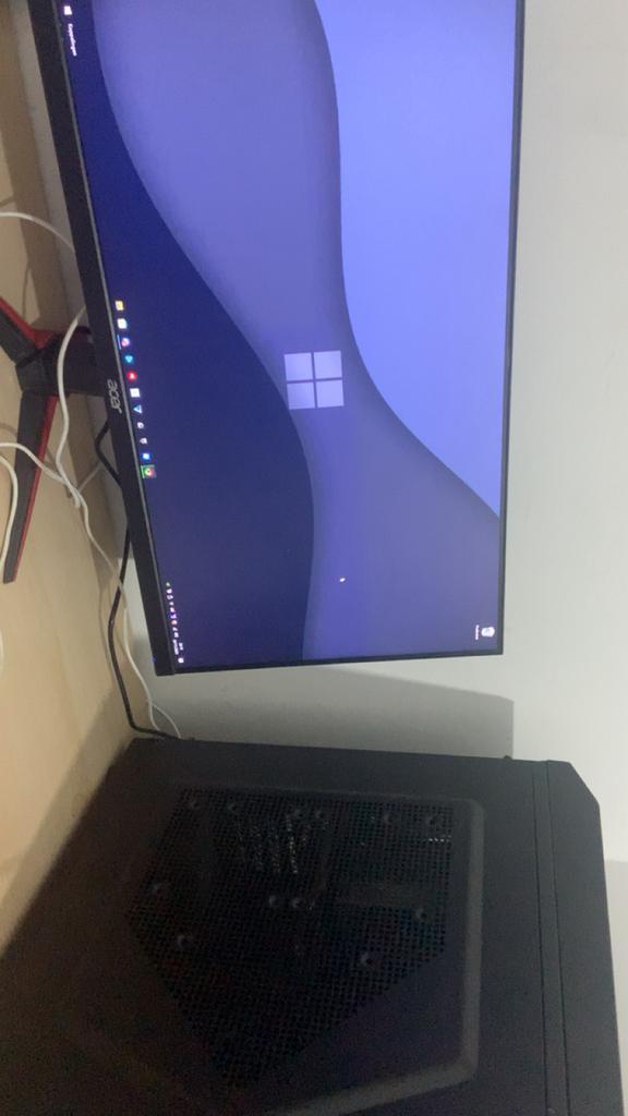 Gaming pc + Monitor, Computers en Software, Desktop Pc's, Gebruikt, 3 tot 4 Ghz, SSD, Gaming, Ophalen