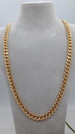 gouden coban link ketting 14kt, Sieraden, Tassen en Uiterlijk, Kettingen, Nieuw, Goud, Goud, Ophalen of Verzenden