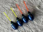 adv 216 / NIEUW set 4 stroomdobbers TUBERTINI 12,00gr, Watersport en Boten, Ophalen of Verzenden, Nieuw, Dobber of Lood
