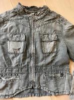 Didi katoen linnen jasje L, Ophalen of Verzenden, Zo goed als nieuw, Maat 38/40 (M), Grijs