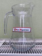 " San Miguel" pitcher bierkan, Verzenden, Nieuw, Glas of Glazen, Overige merken