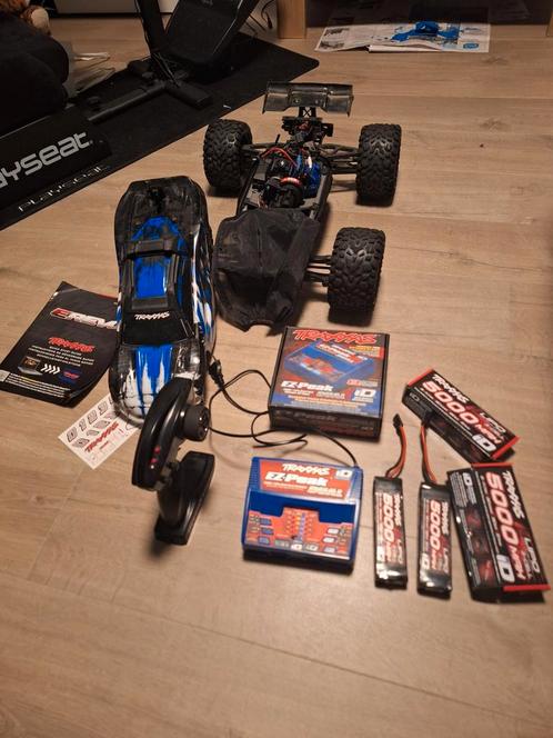 Traxxas e revo 2.0 brushless, Hobby en Vrije tijd, Modelbouw | Radiografisch | Auto's, Gebruikt, Auto offroad, Elektro, Schaal 1:8