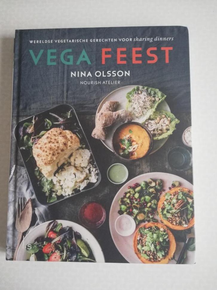 Vega feest, Nina Olsson, Kookboek,9789024581924, Boeken, Kookboeken, Zo goed als nieuw, Hoofdgerechten, Europa, Gezond koken, Verzenden