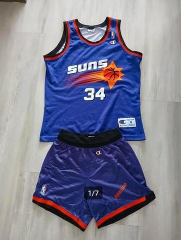 Charles Barkley phoenix suns 90s official nba champion kit beschikbaar voor biedingen