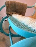 Thonet Schommelstoel 'Vintage Blue' Retro, Gebruikt, Blauw, Ophalen of Verzenden, Eén