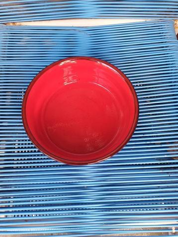 JASBA rood is geweldig!! BOWL beschikbaar voor biedingen