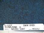 Camira Blazer CUZ62; blauw+zwart; max. 9 meter meubelstof, Wol, Blauw, 120 cm of meer, Ophalen of Verzenden